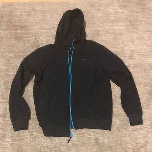 Hurley Men’s Midweight Tech Hooded Jacket Black